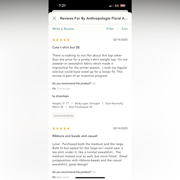 NWT new XL can fit large Anthropologie floral appliqué sweatshirt black sweater - Picture 15 of 15